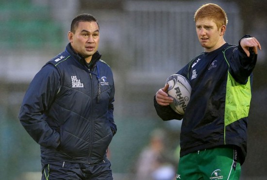 Pat Lam and Darragh Leader