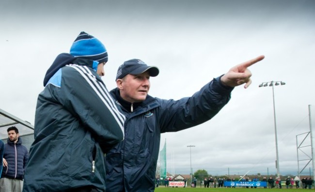 Jason Sherlock with Jim Gavin