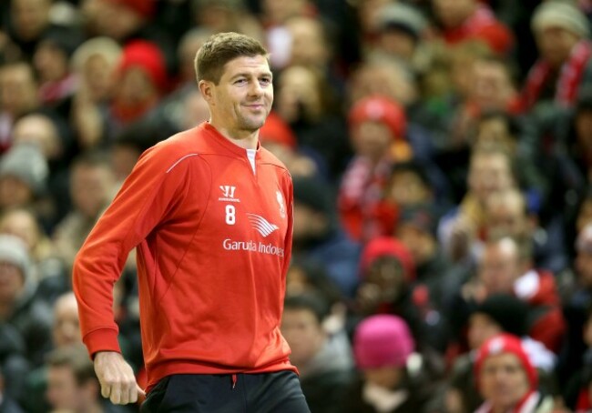Soccer - Barclays Premier League - Liverpool v Swansea City - Anfield