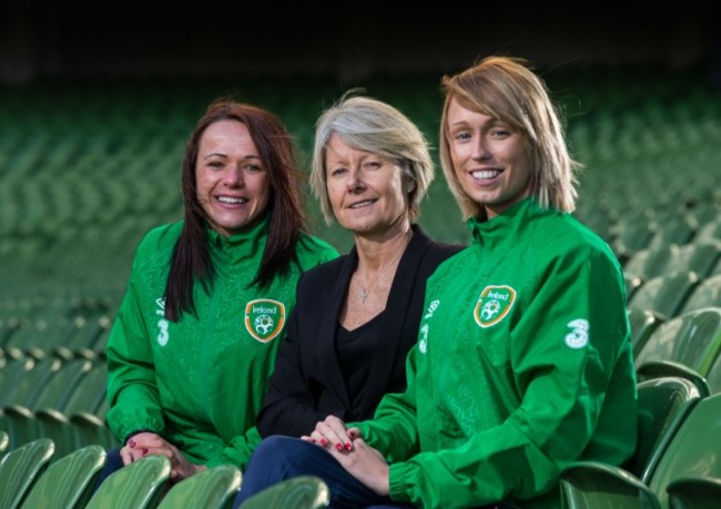 Stephanie Roche, Sue Ronan and Aine OÕGorman