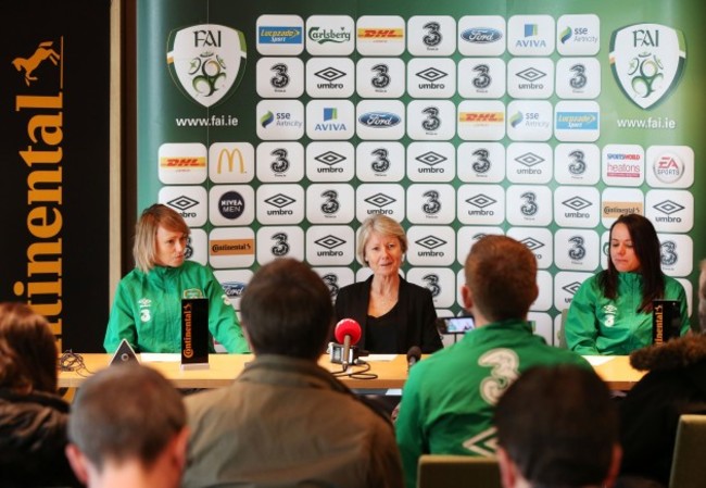 Stephanie Roche, Sue Ronan and Aine OÕGorman