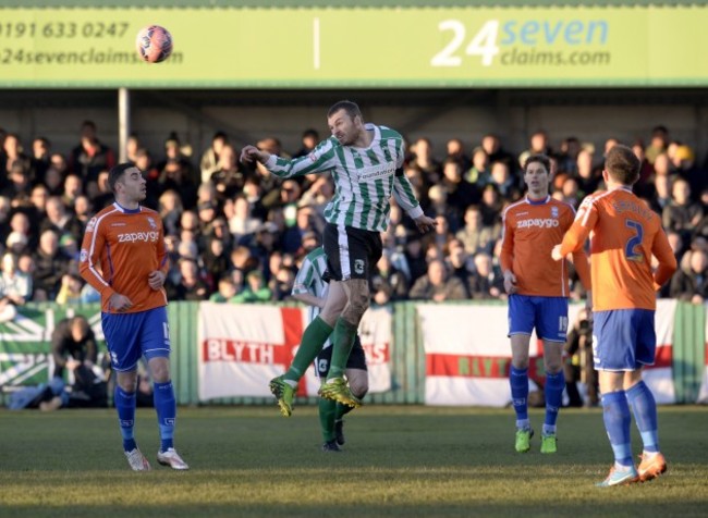 Soccer - FA Cup - Third Round - Blyth Spartans v Birmingham City - Croft Park