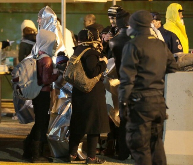 Italy Migrants Stranded at Sea