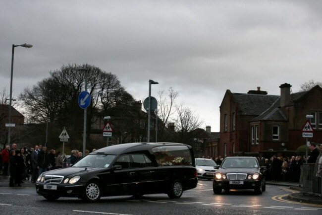 Bin lorry victim funeral