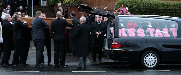 Bin lorry victim funeral