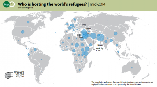 These are the countries hosting the world's refugees · TheJournal.ie