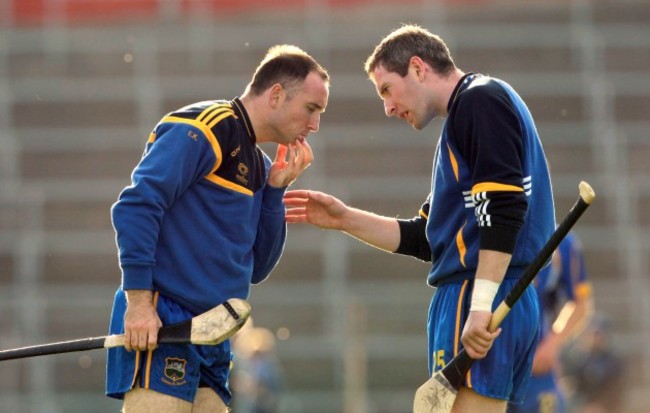 Eoin Kelly with John O'Brien