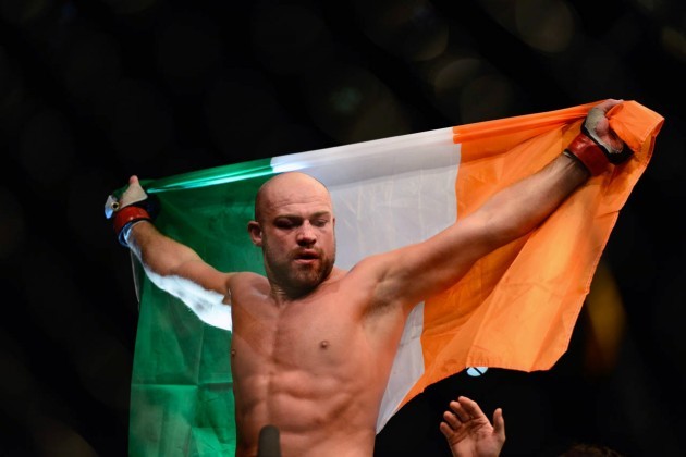 Cathal Pendred celebrates beating Mike King