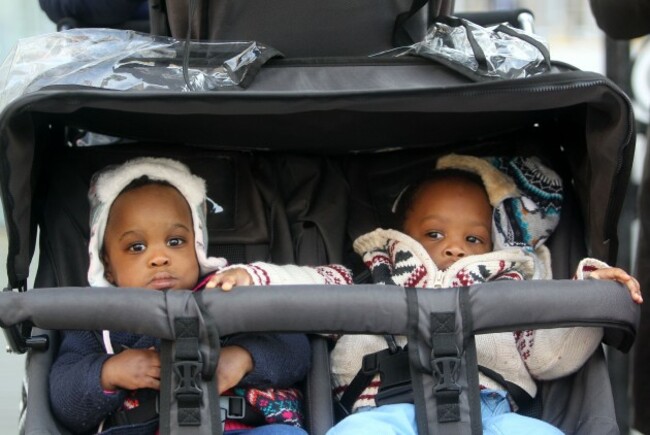 End Direct Provison Protest. Pictured