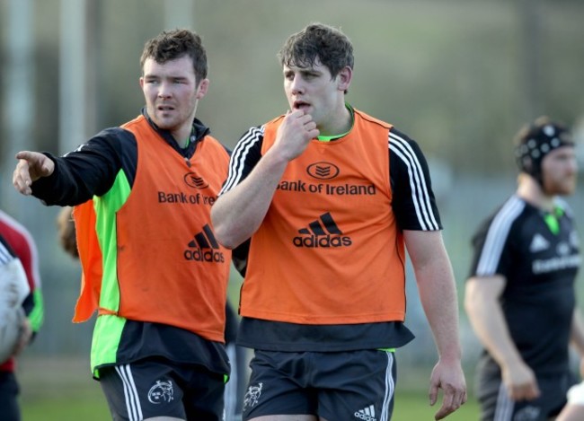 Peter O'Mahony and Dave O'Callaghan