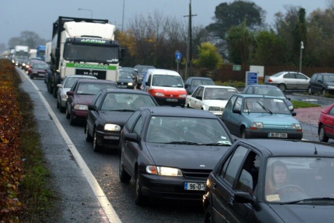 FLOODING SCENES SEVERE BAD WEATHER CONDITIONS IN IRELAND TRAFFIC DELAYS CONGESTION GRIDLOCK