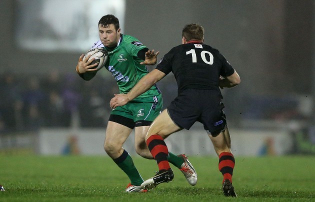 Robbie Henshaw and Greig Tonks