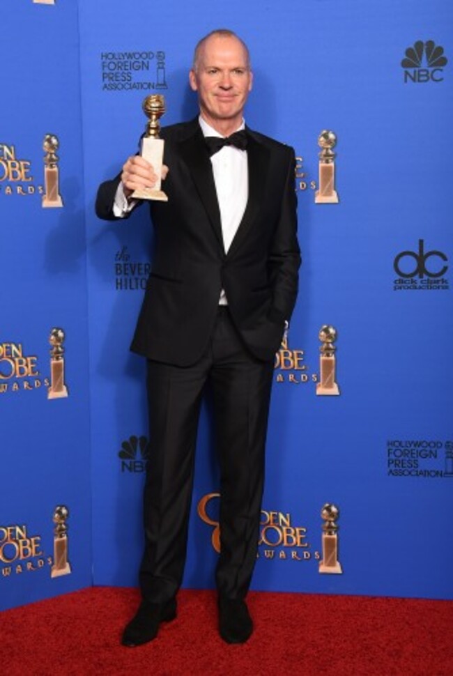 72nd Annual Golden Globe Awards - Press Room