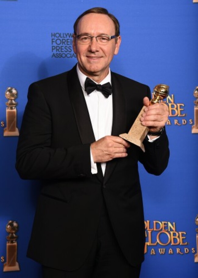 72nd Annual Golden Globe Awards - Press Room - Los Angeles