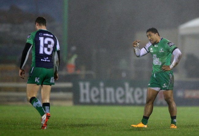 Robbie Henshaw and Bundee Aki