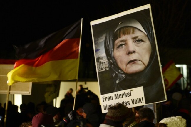 Germany Anti Islamization Rally
