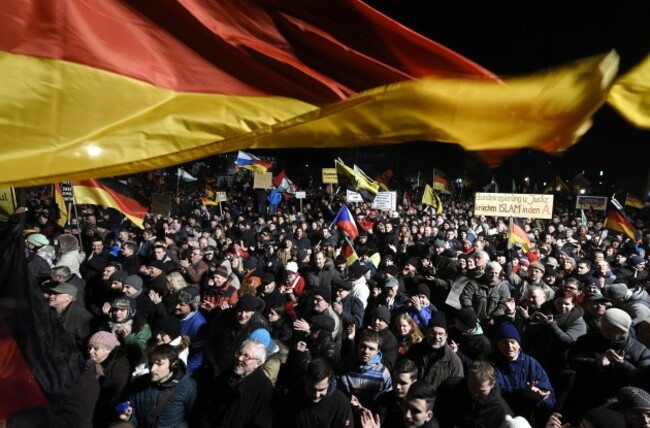 Germany Anti Islamization Rally