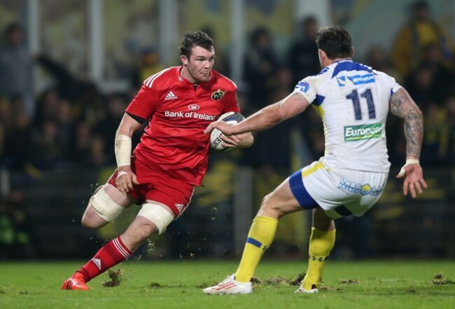 MunsterÕs Peter O'Mahony