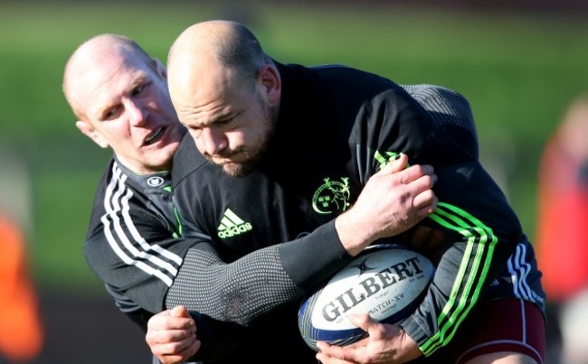 Bj Botha tackled by Paul O'Connell