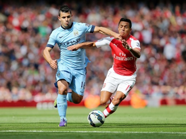 Soccer - Barclays Premier League - Arsenal v Manchester City - Emirates Stadium