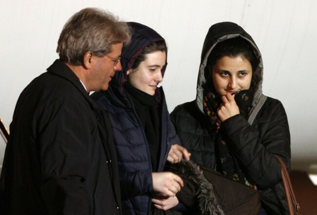 Italy Aid Workers Freed