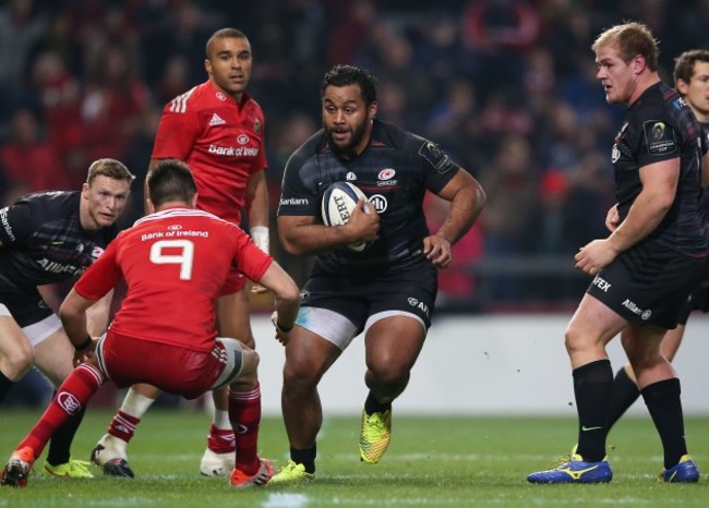 SaracensÕs Billy Vunipola