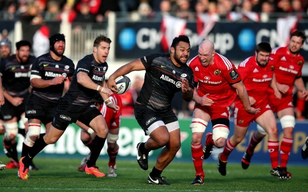 Billy Vunipola makes a break