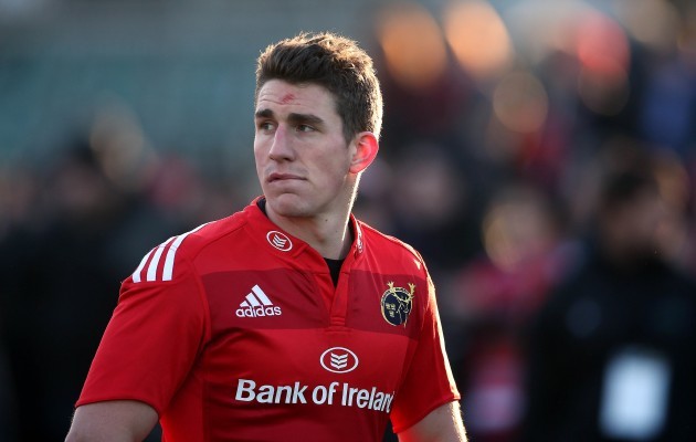 Ian Keatley dejected after the game