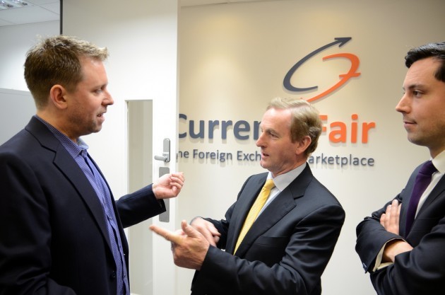 Taoiseach Visit to CurrencyFair's Ranelagh Office Inauguration