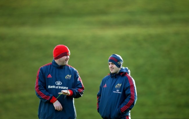 Anthony Foley and George Murray 15/1/2014