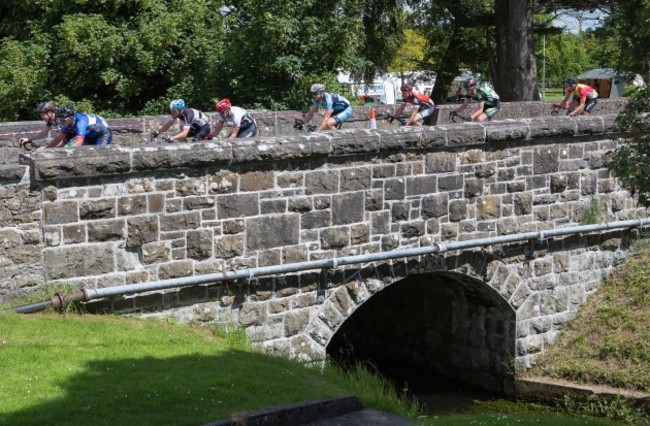 A general view of the race