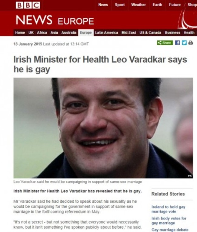 varadkar bbc