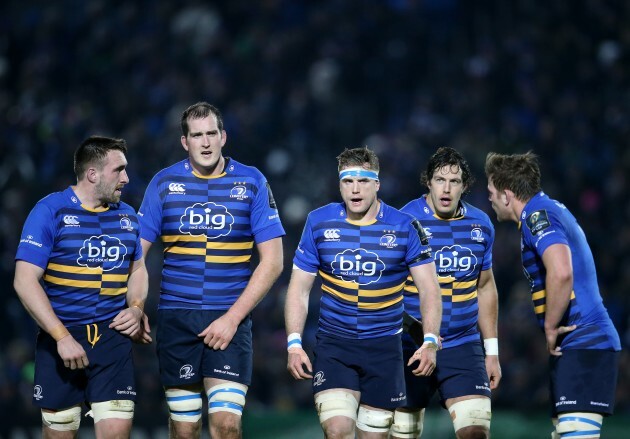 Jack Conan, Devin Toner, Jamie Heaslip, Mike McCarthy 17/1/2015