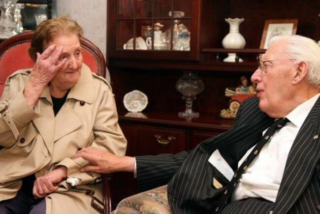 The Rev Ian Paisley meets abducted and murdered teenager's mother