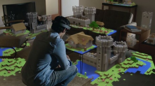 Microsoft Hololens Minecraft