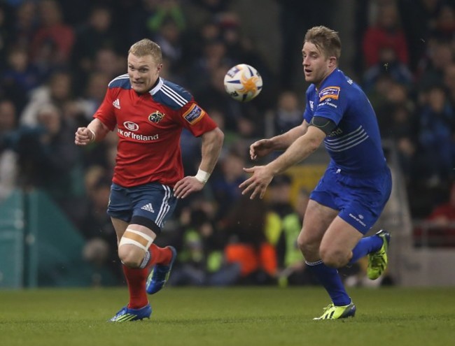 Keith Earls and Luke Fitzgerald