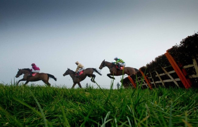 A general view of of the race