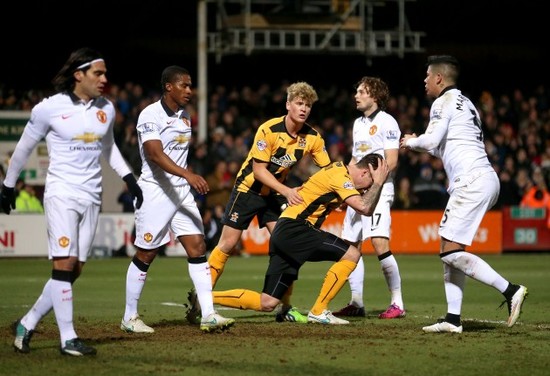 Soccer - FA Cup - Fourth Round - Cambridge United v Manchester United - The R Costings Abbey Stadium