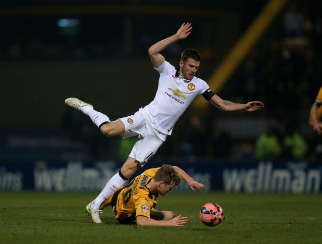 Soccer - FA Cup - Fourth Round - Cambridge United v Manchester United - The R Costings Abbey Stadium