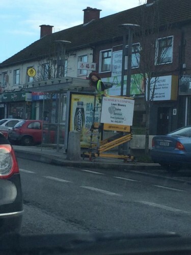 This dummy spotted in Dublin is some serious nightmare fuel