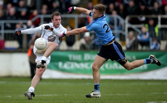 Jonny Cooper with Eamon Murphy