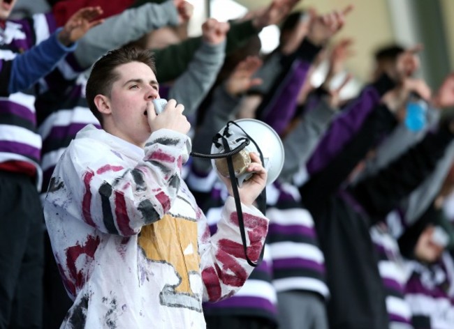 Terenure fans at the game