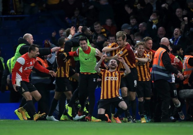 Soccer - FA Cup - Fourth Round - Chelsea v Bradford City - Stamford Bridge