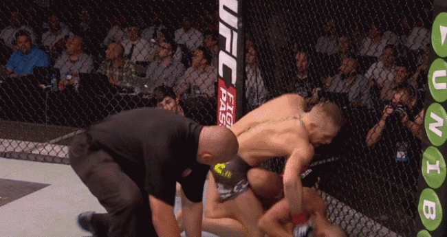 McGregor Brandao win