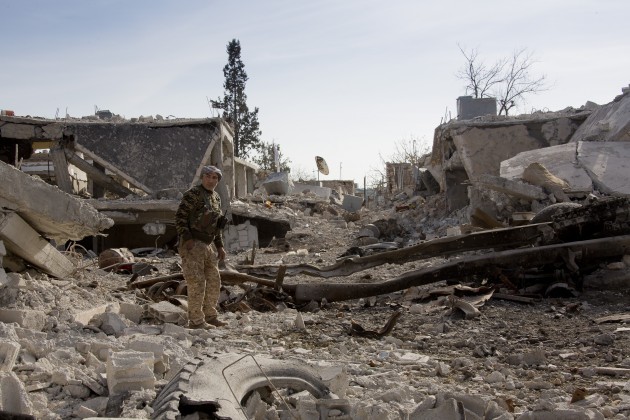 Mideast Syria Inside Kobani