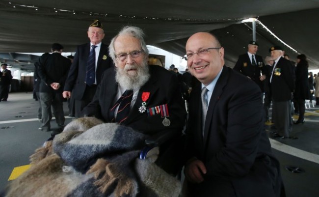 Veteran gets French honour