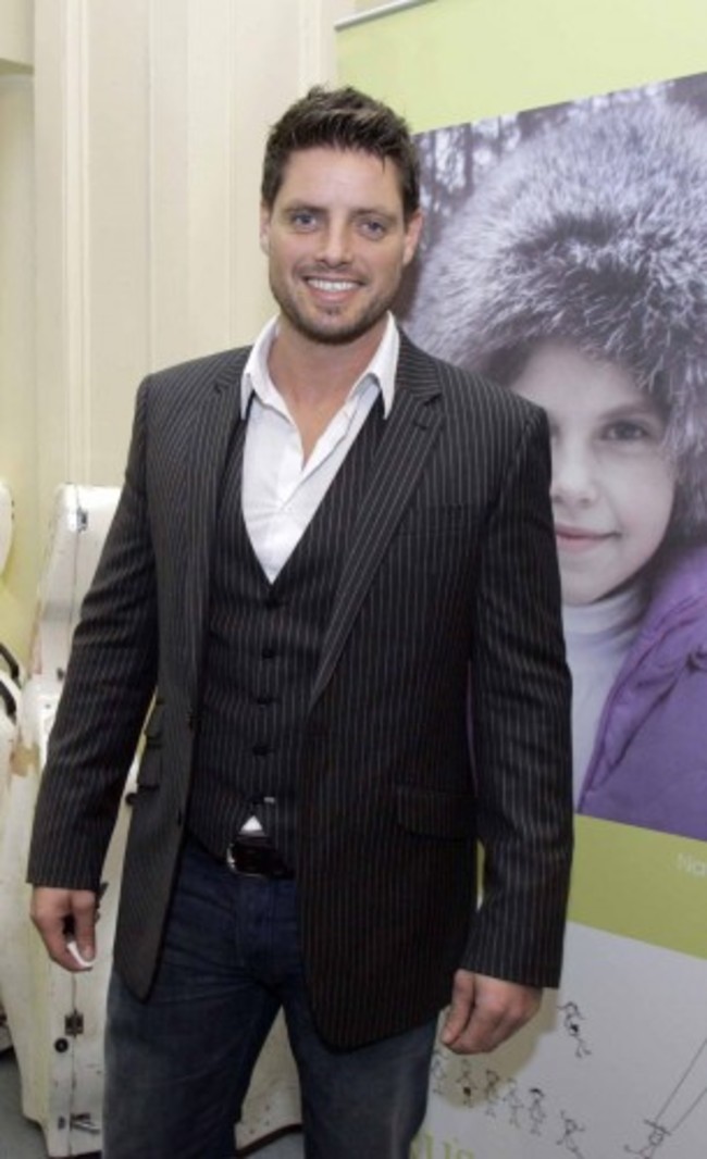 25.2.2009 To Russia with Love. Pictured is Keith Duffy at Irish charity, To Russia with Love's fantastic gala evening in the National Concert Hall with Gay Byrne in aid of abandoned and orphaned Russian children. All performers gave their ser