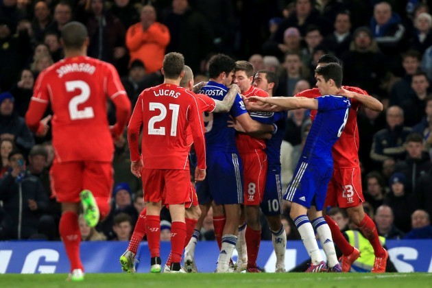 Soccer - Capital One Cup - Semi Final - Second Leg - Chelsea v Liverpool - Stamford Bridge