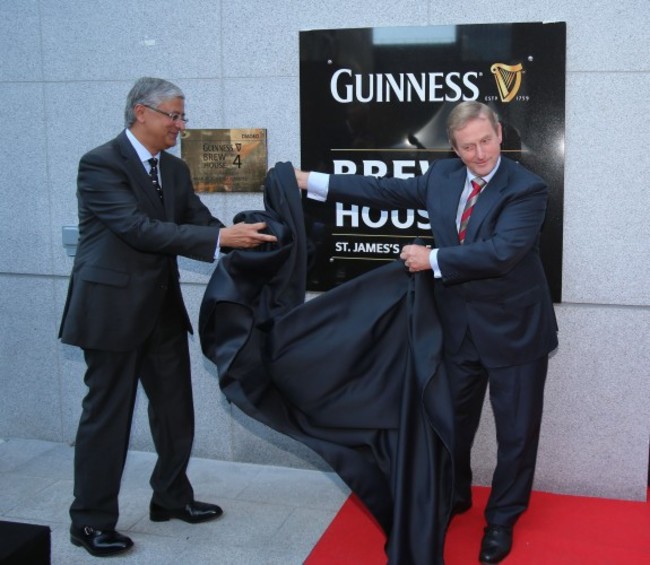 Guinness owner's new brewery opened