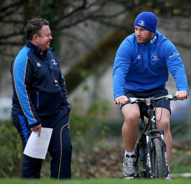 Matt O'Connor with Sean O'Brien